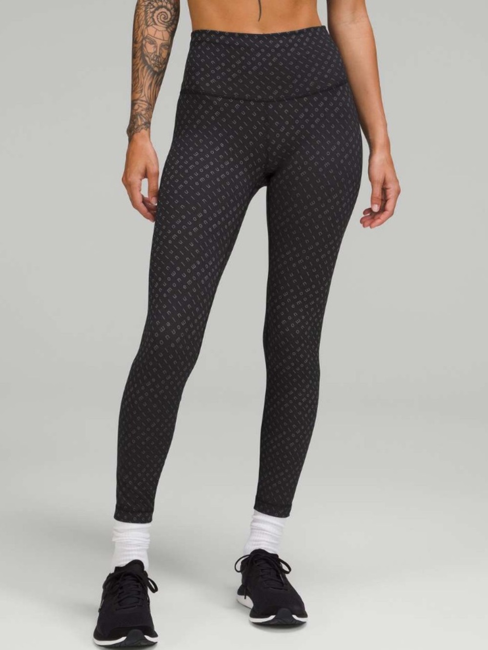 lululemon athletica Wunder Train High-Rise Tights in Black Multi